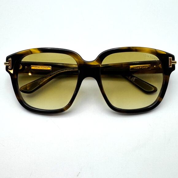 Tom Ford Sunglasses FT1236 56F Havana Square Brown Gradient Lens 58-18-140mm main image 13